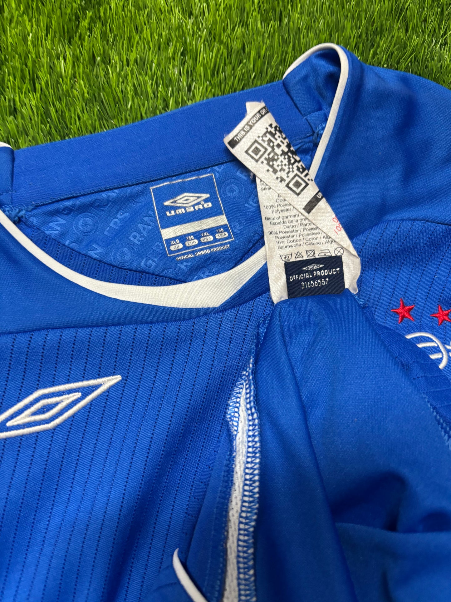 Rangers 2008/09 Home Shirt, No Sponsor (XS)