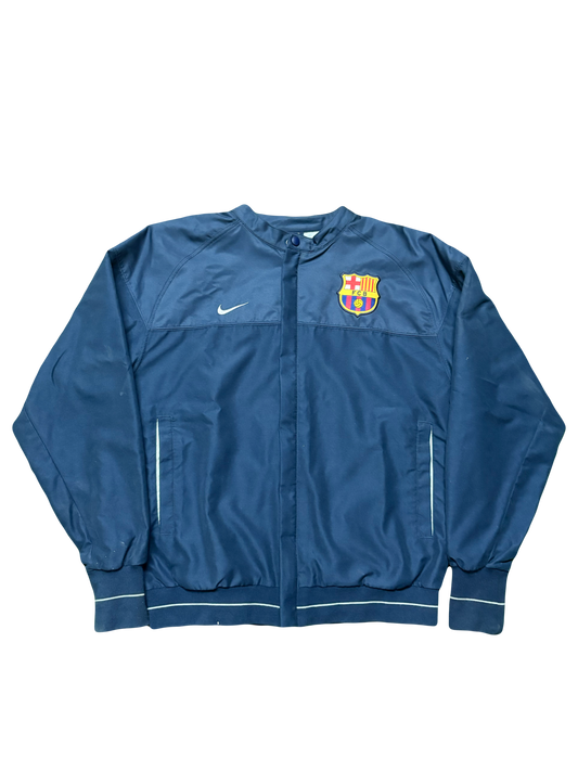 Barcelona 2007/08 Navy Track Jacket (S)