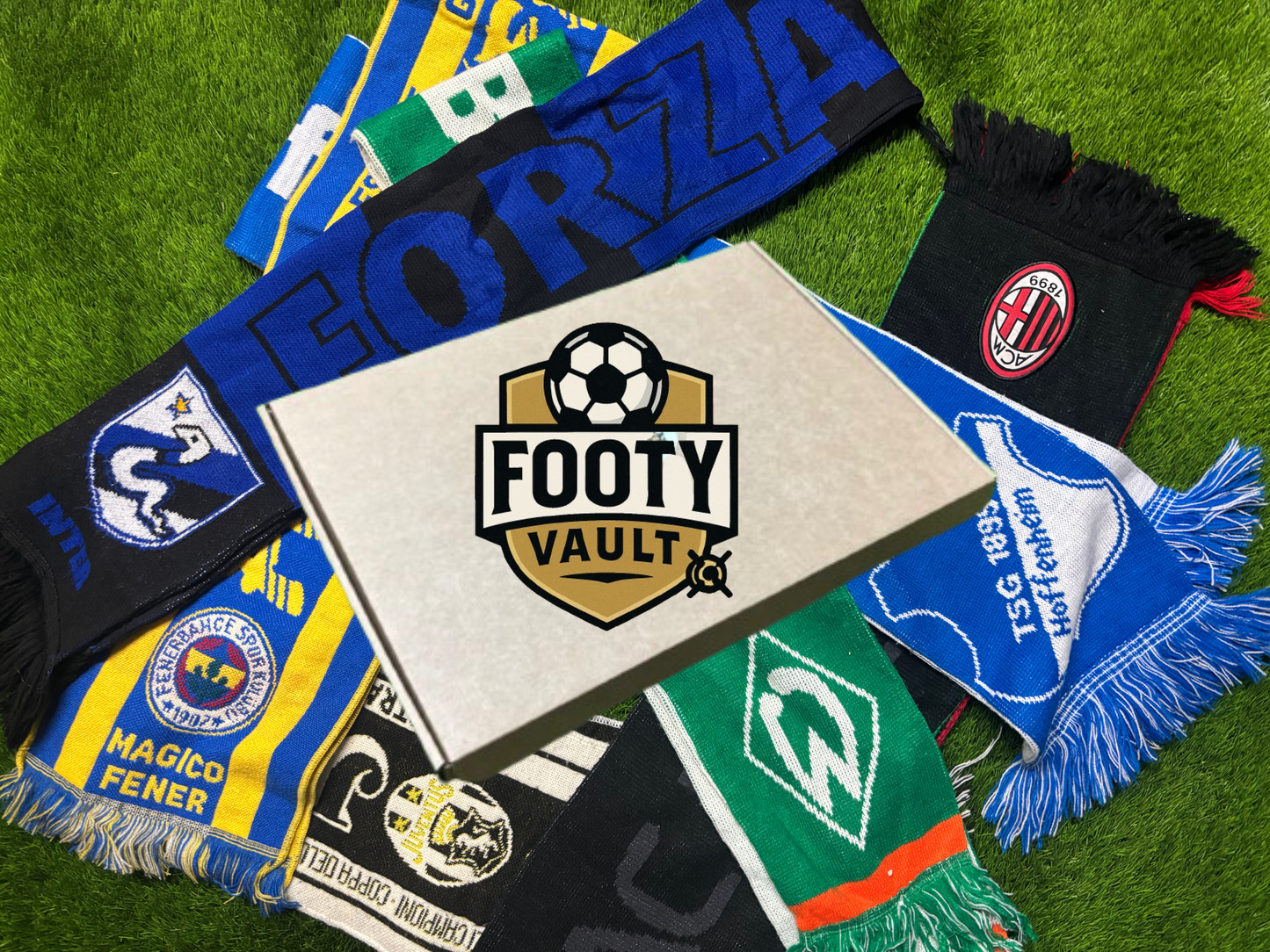 Mystery Footy Scarf Box