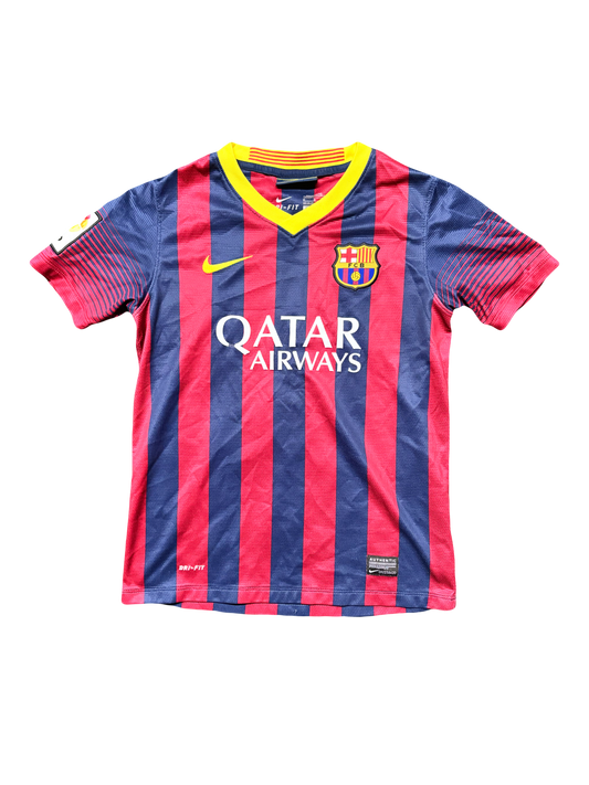 Barcelona 2013/14 Home Shirt (M Boys)