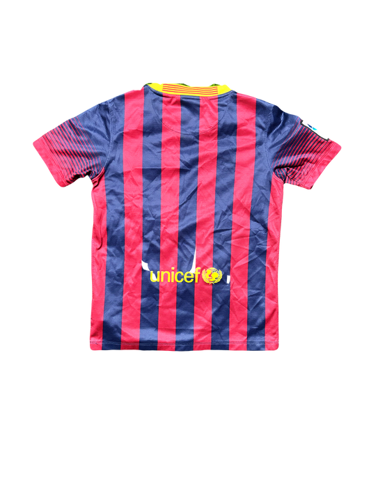Barcelona 2013/14 Home Shirt (M Boys)